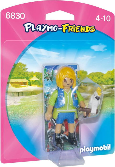 Playmobil-Verzorgster met Kaketoe - 6830 (Nieuw)