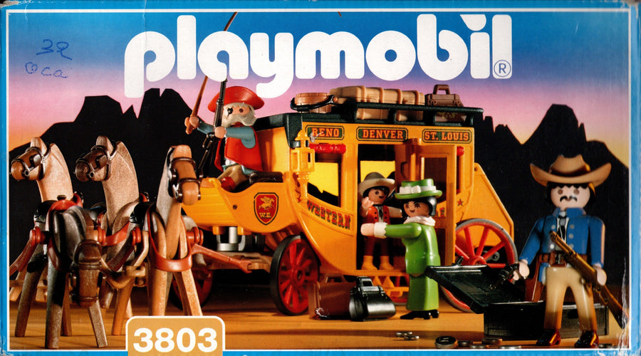 Playmobil-Western Express Postkoets - 3803 (Nieuw)