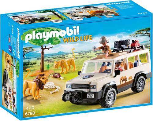 Playmobil Wild Life Safari Truck met Leeuwen - 6798