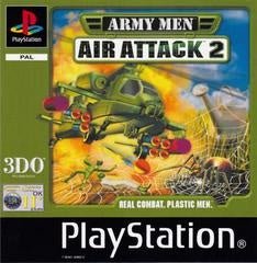 PlayStation 1 Army Men Air Attack 2 van 3DO, PAL-hoes met groene speelgoedhelikopter, tweedehands