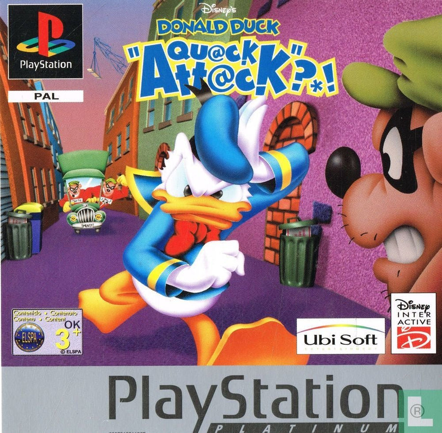 Playstation 1-Donald Duck: Quack Attack Tweedehands