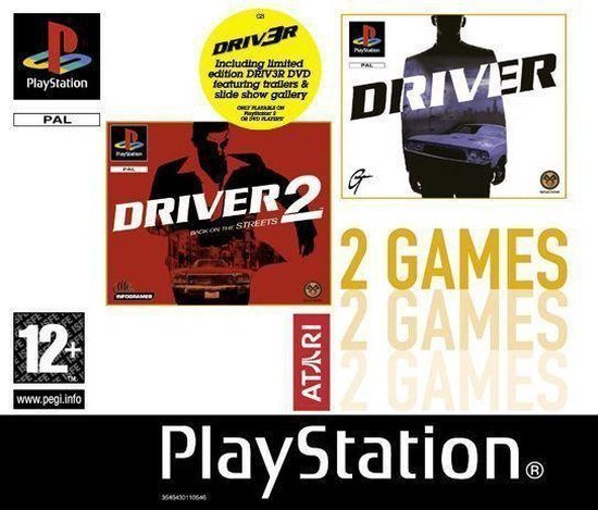 Playstation 1-Driver & Driver 2 Tweedehands