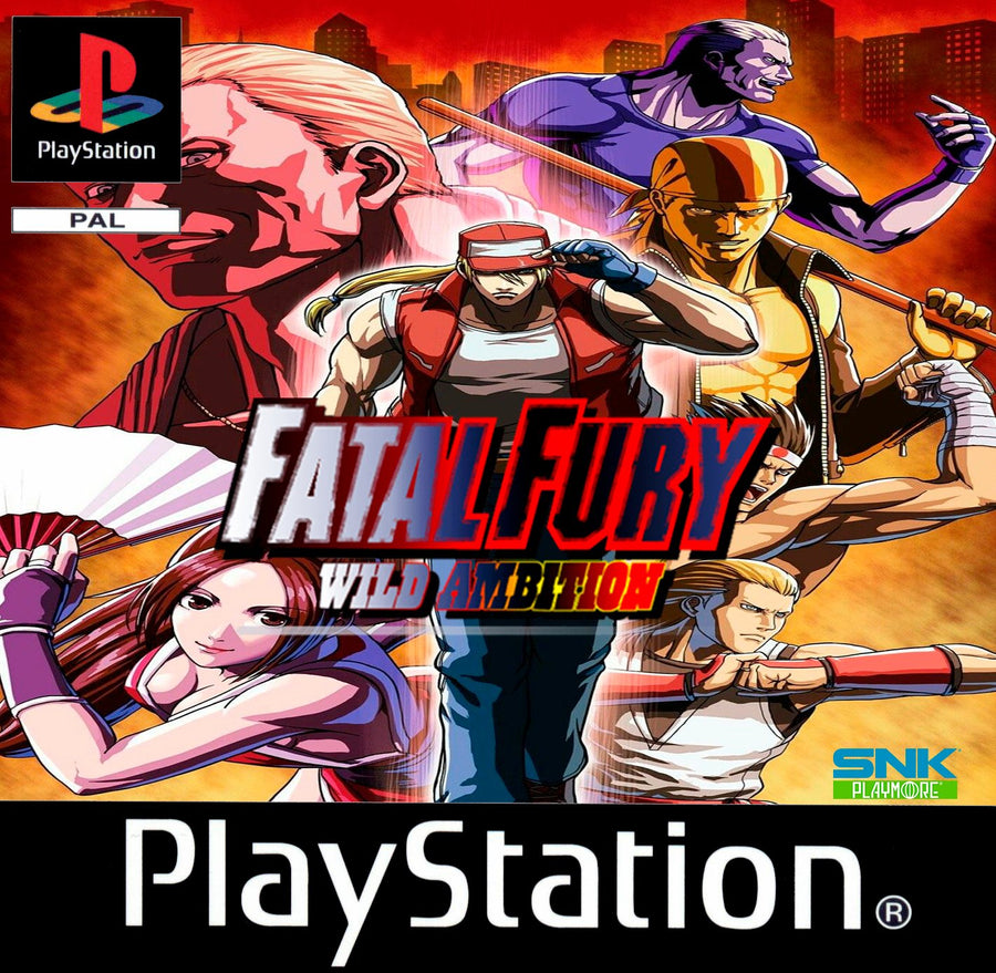Playstation 1-Fatal Fury: Wild Ambition Tweedehands