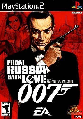 PlayStation 2 007 From Russia With Love, doos voorkant, Amerikaanse NTSC-uitgave met ESRB-label