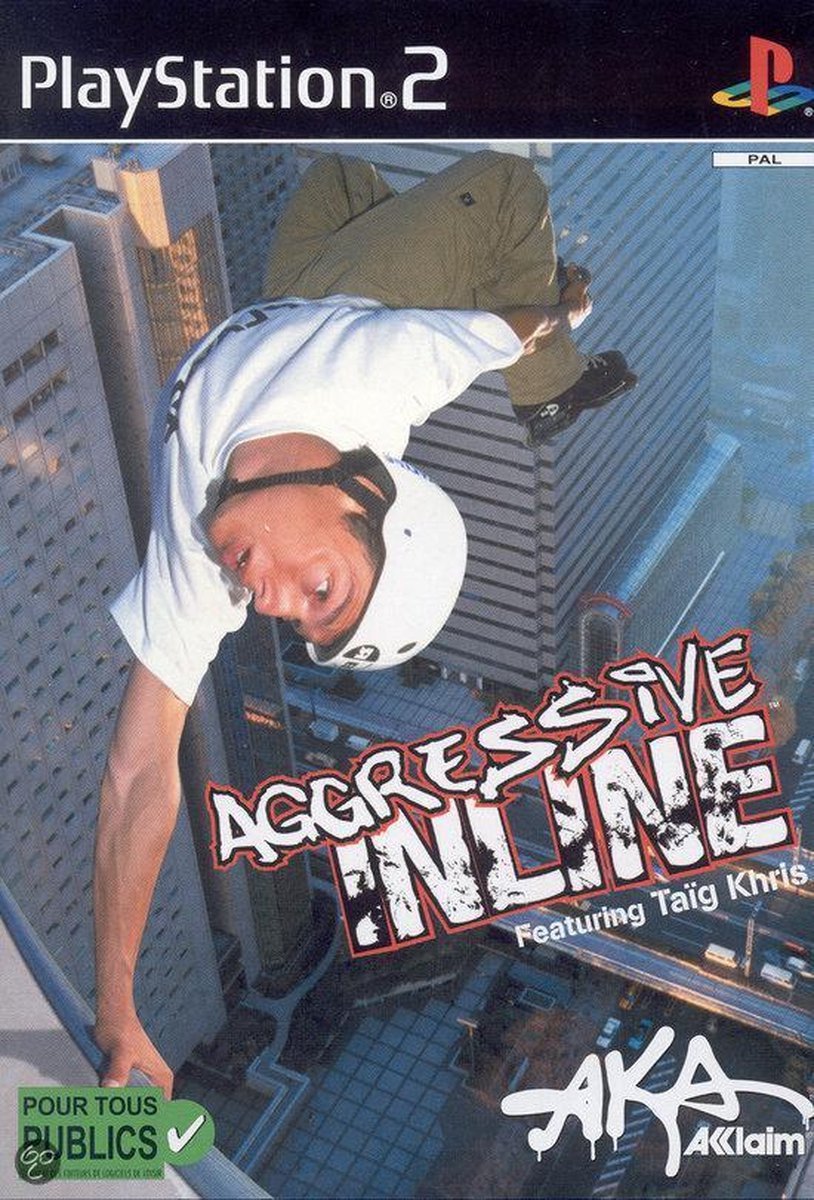 Playstation 2-Aggressive Inline Tweedehands