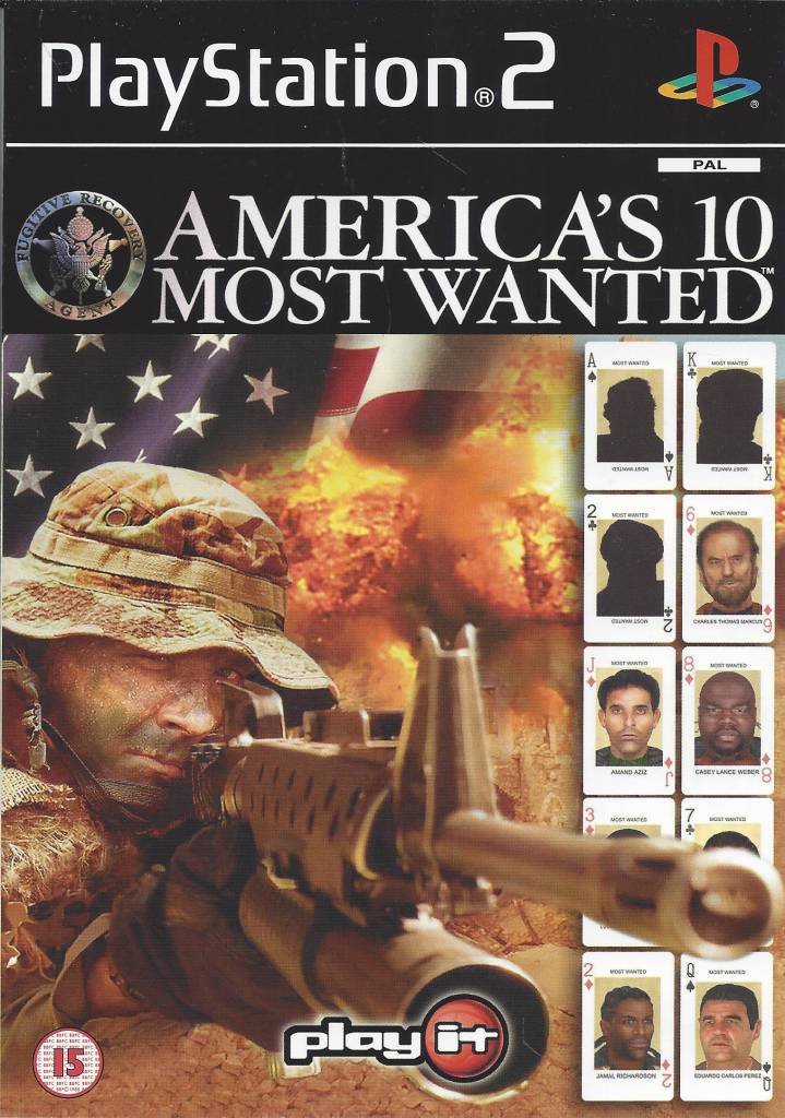 Playstation 2-America's 10 Most Wanted Tweedehands