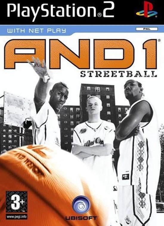 PlayStation 2 And 1 Streetball, doos voorkant, tweedehands