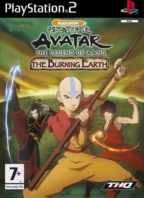 Playstation 2-Avatar: The Legend of Aang - The Burning Earth Tweedehands