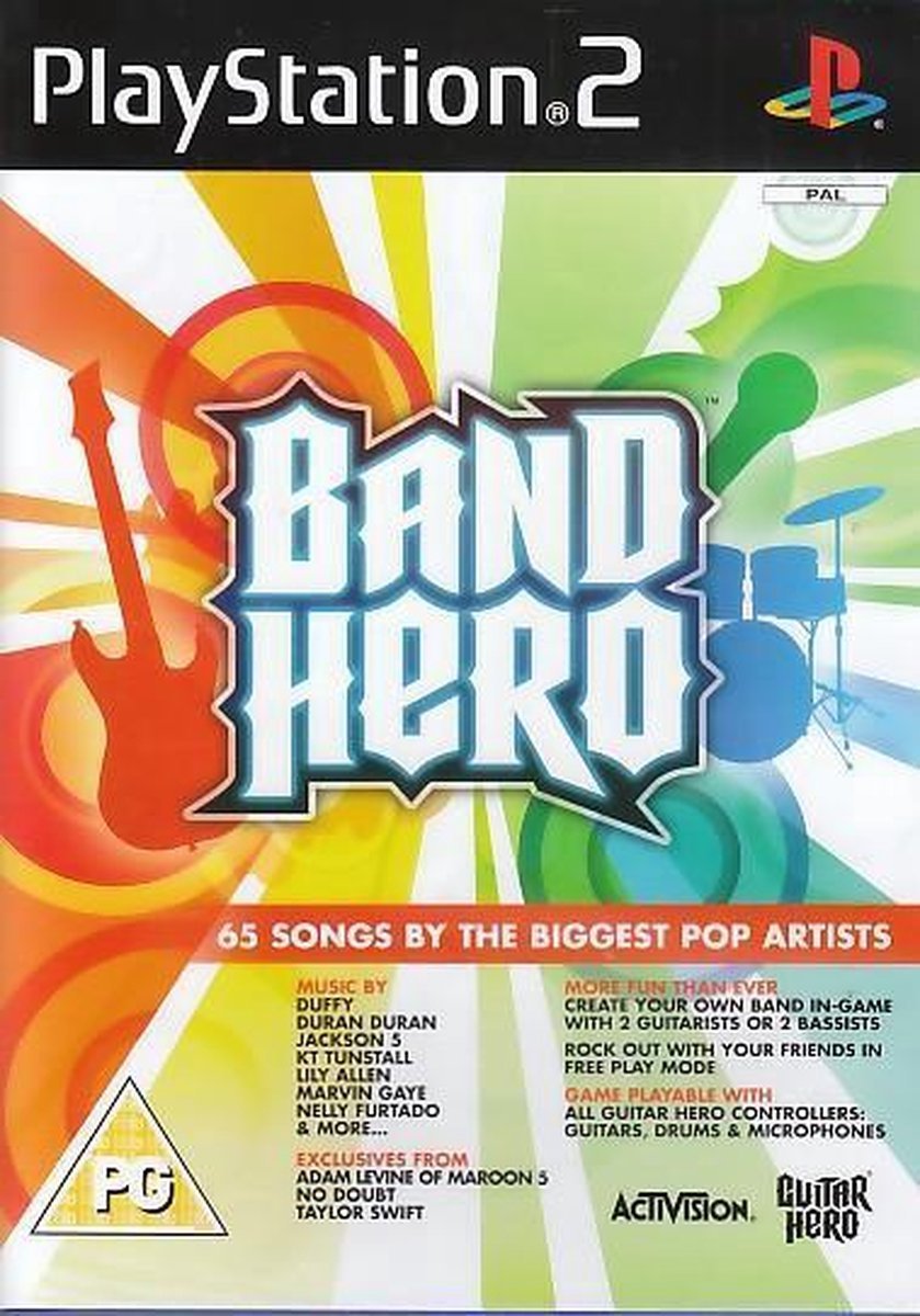 Playstation 2-Band Hero Tweedehands