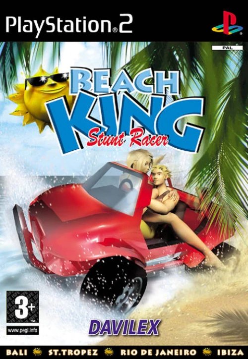 Playstation 2-Beach King Stunt Racer Tweedehands