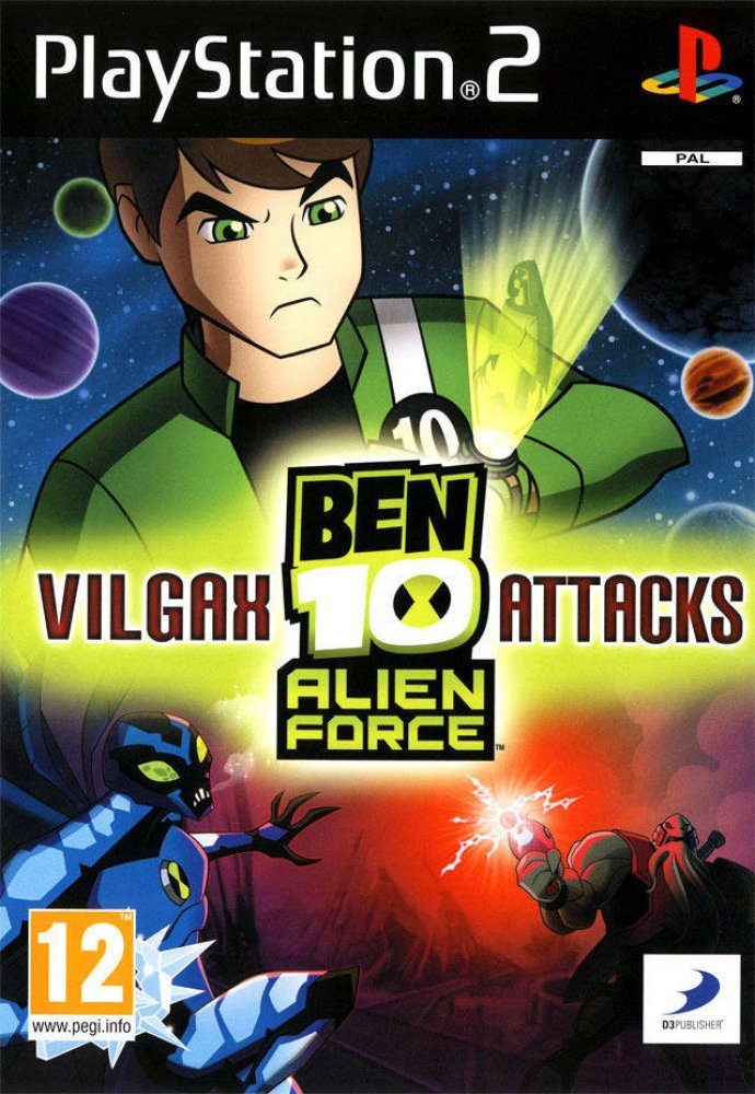 Playstation 2-Ben 10: Alien Force - Vilgax Attacks Tweedehands