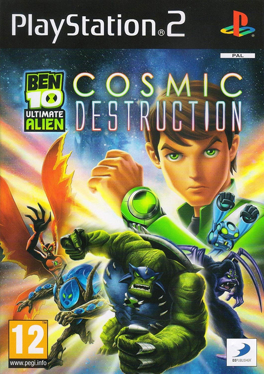 Playstation 2-Ben 10: Ultimate Alien Cosmic Destruction Tweedehands