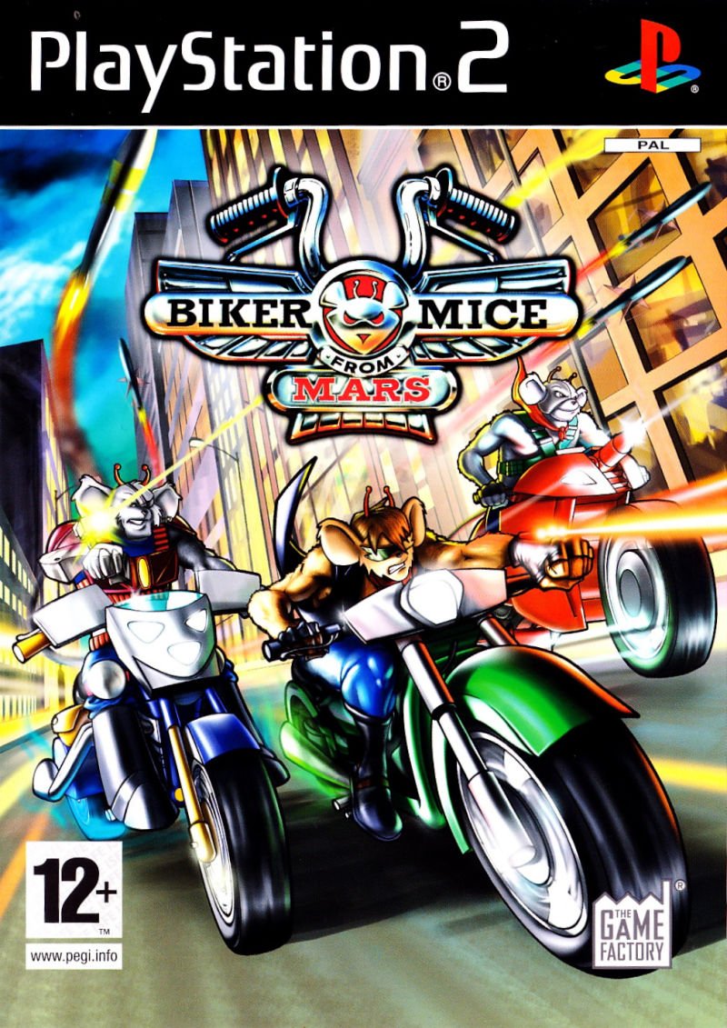 Playstation 2-Biker Mice From Mars Tweedehands
