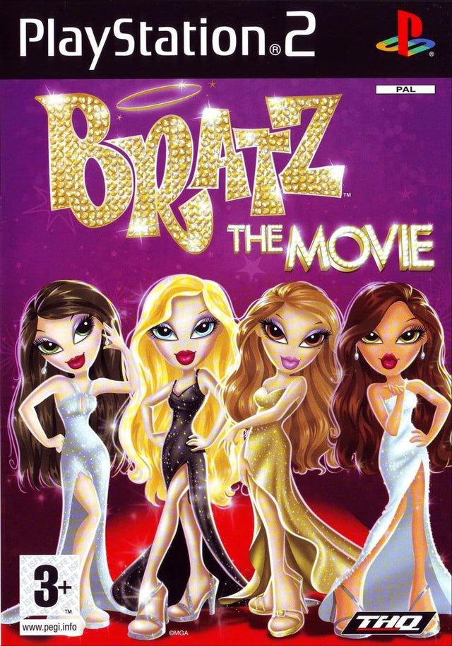 PlayStation 2 Bratz The Movie, doos voorkant, tweedehands