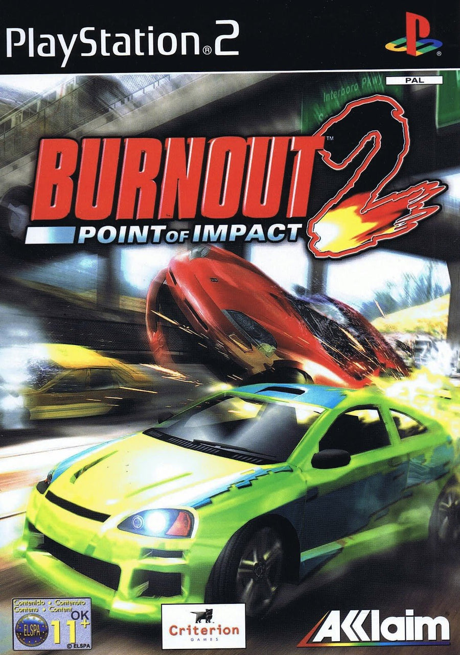 Playstation 2-Burnout 2: Point of Impact Tweedehands