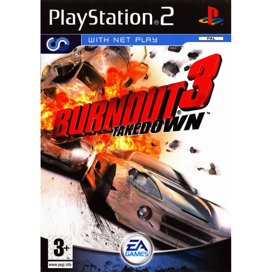 Playstation 2-Burnout 3: Takedown Tweedehands