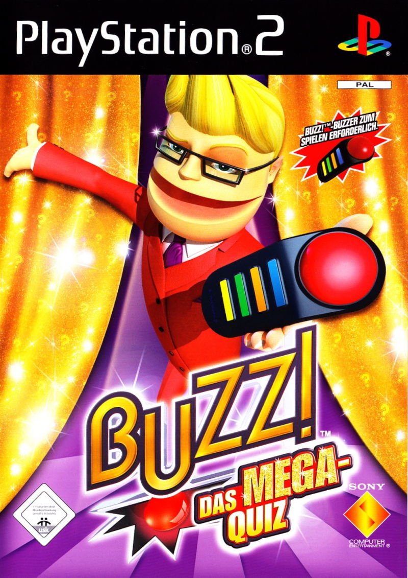 Playstation 2-Buzz! Das Mega-Quiz Tweedehands