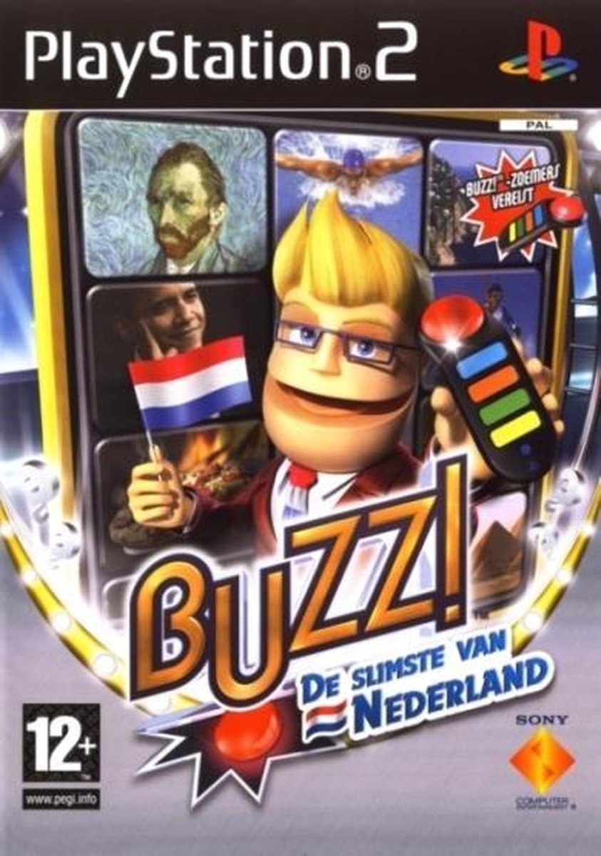 Playstation 2-Buzz! - De Slimste Van Nederland Tweedehands