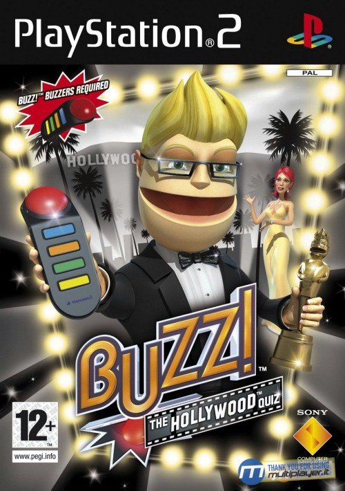 Playstation 2-Buzz!: Hollywood Quiz Tweedehands