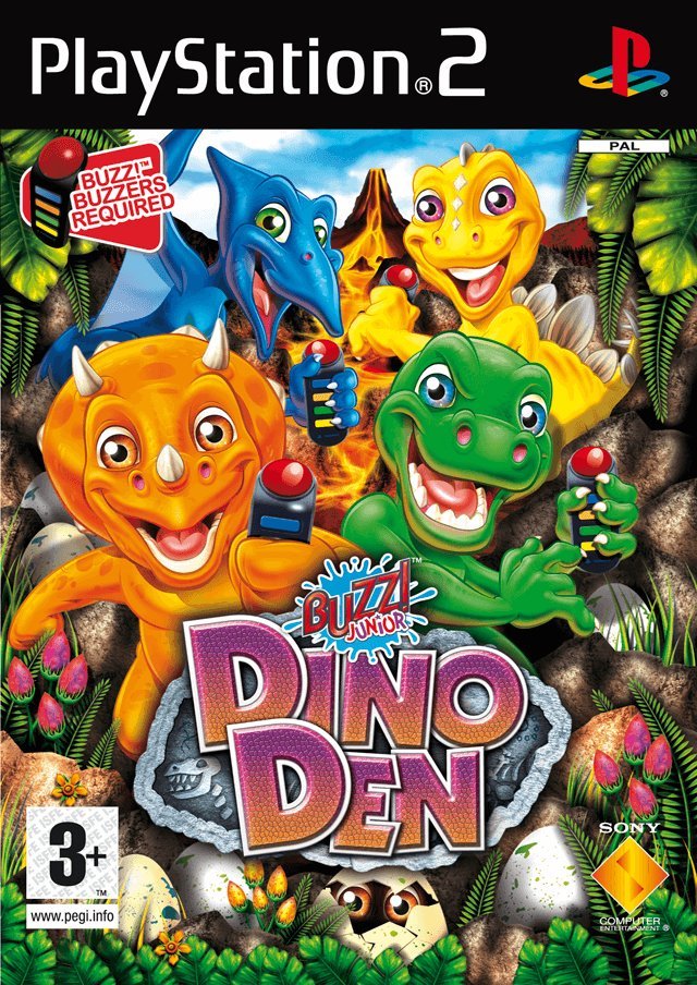 Playstation 2-Buzz! Junior: Dino Den [Bundle] Tweedehands