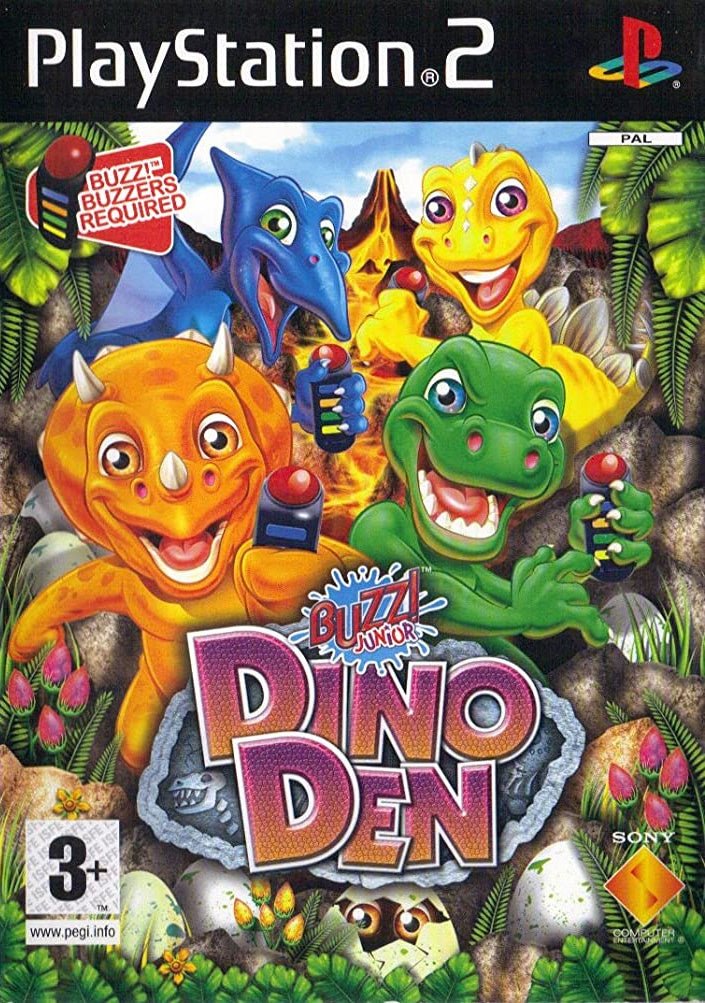 Playstation 2-Buzz! Junior: Dino Den Tweedehands