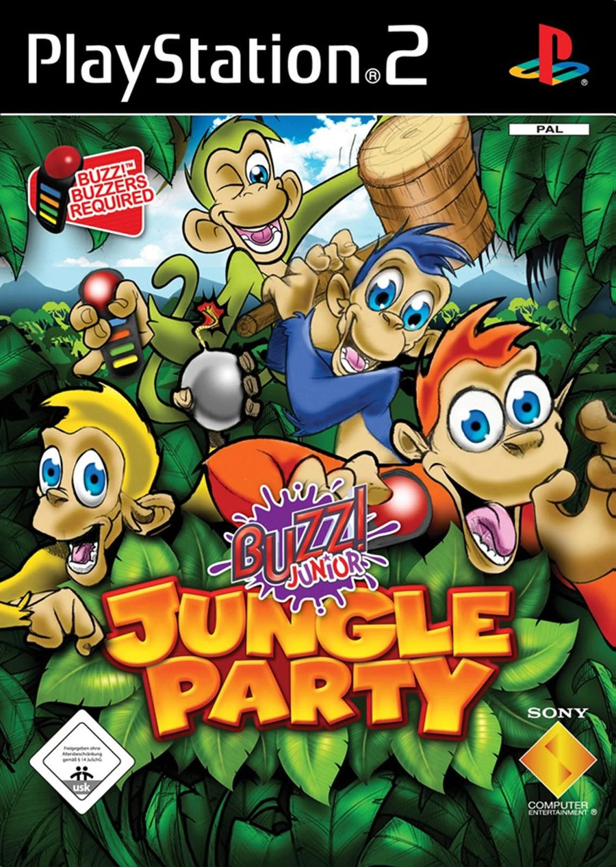 Playstation 2-Buzz! Junior: Jungle Party Tweedehands