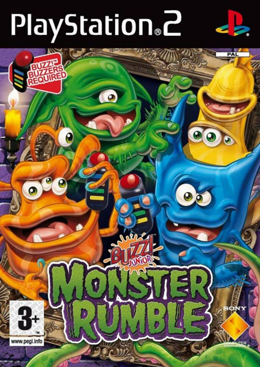 Playstation 2-Buzz! Junior: Monster Rumble Tweedehands