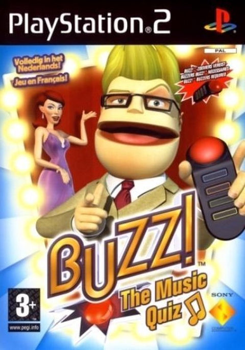 Playstation 2-Buzz! The Music Quiz Tweedehands
