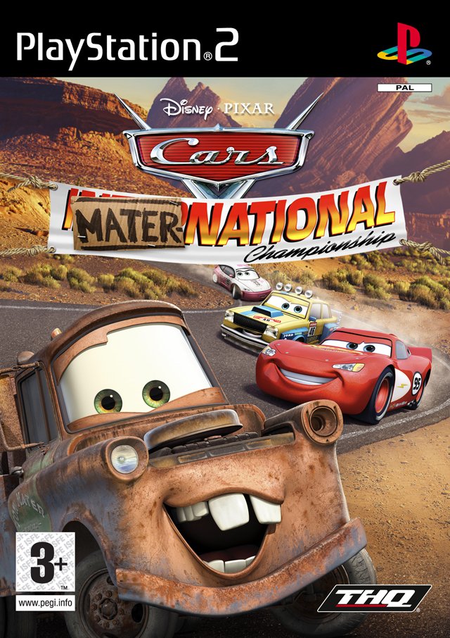 Playstation 2-Cars Mater-National Championship Tweedehands