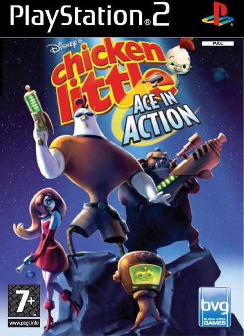 Playstation 2-Chicken Little: Ace In Action Tweedehands