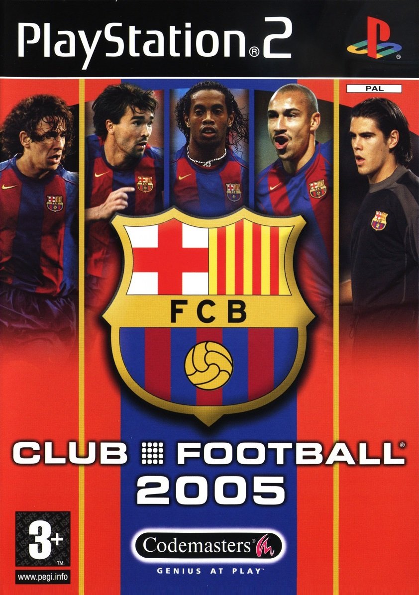 Playstation 2-Club Football 2005: Barcelona Tweedehands