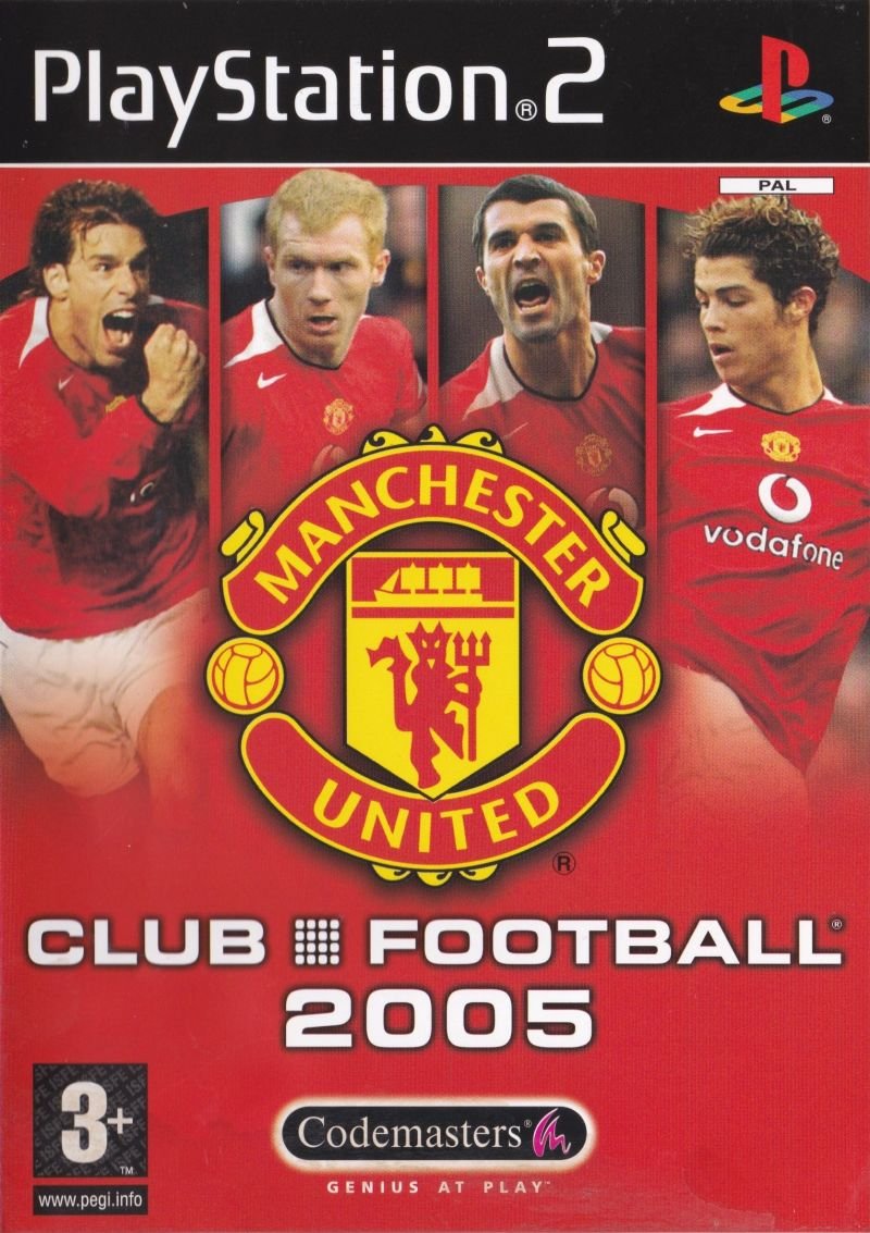 Playstation 2-Club Football 2005: Manchester United Tweedehands