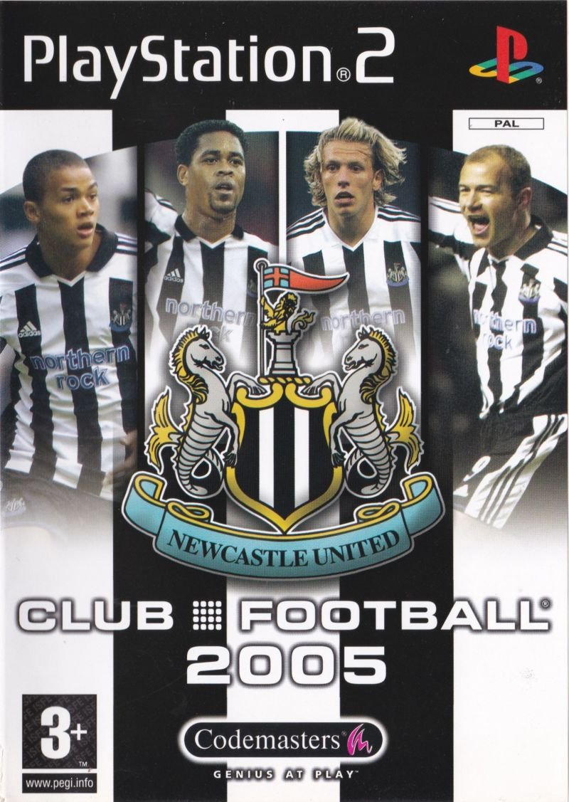 Playstation 2-Club Football 2005: Newcastle United Tweedehands