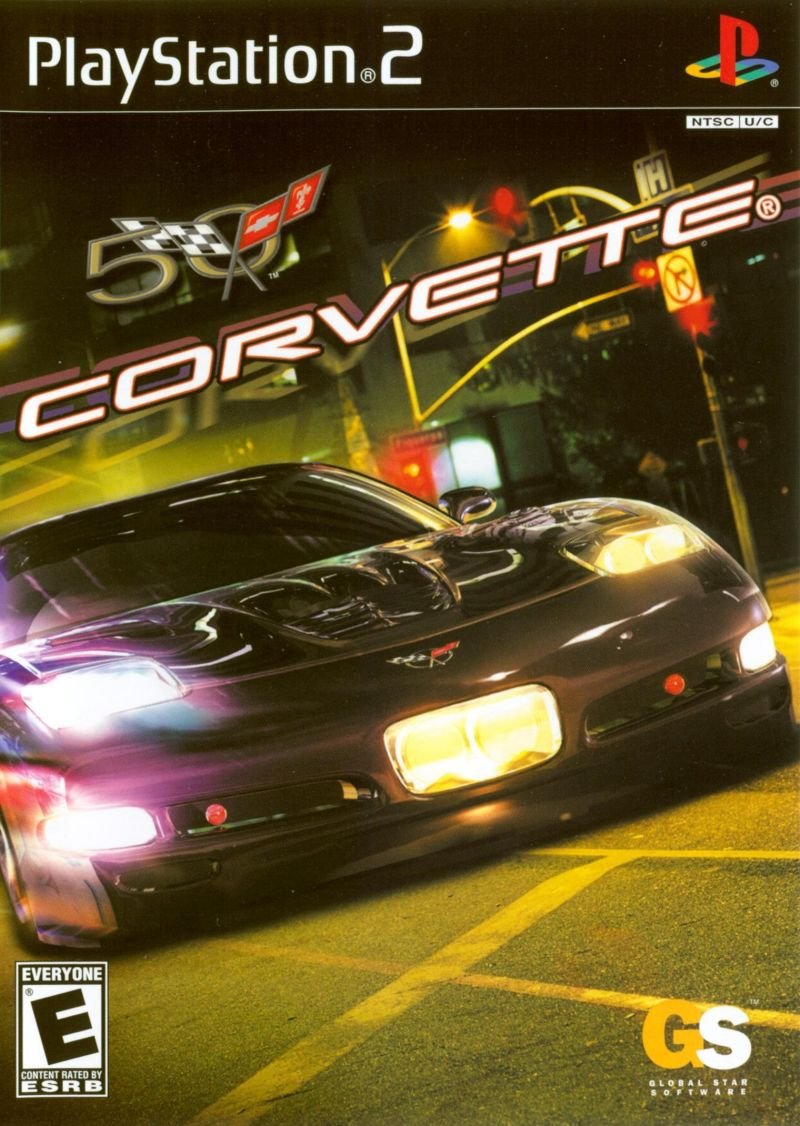 Playstation 2-Corvette Tweedehands