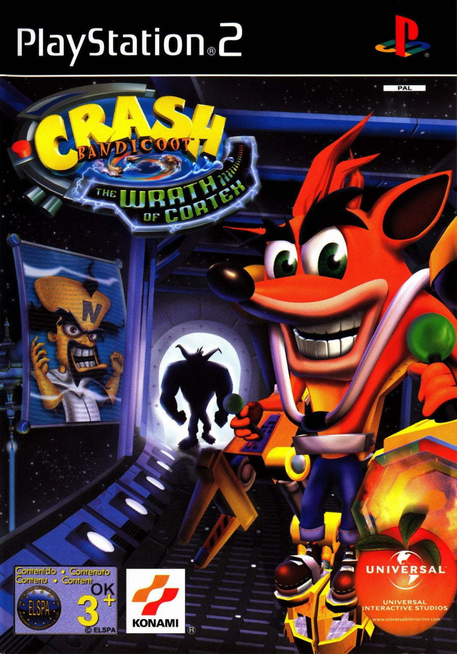Playstation 2-Crash Bandicoot: The Wrath of Cortex Tweedehands