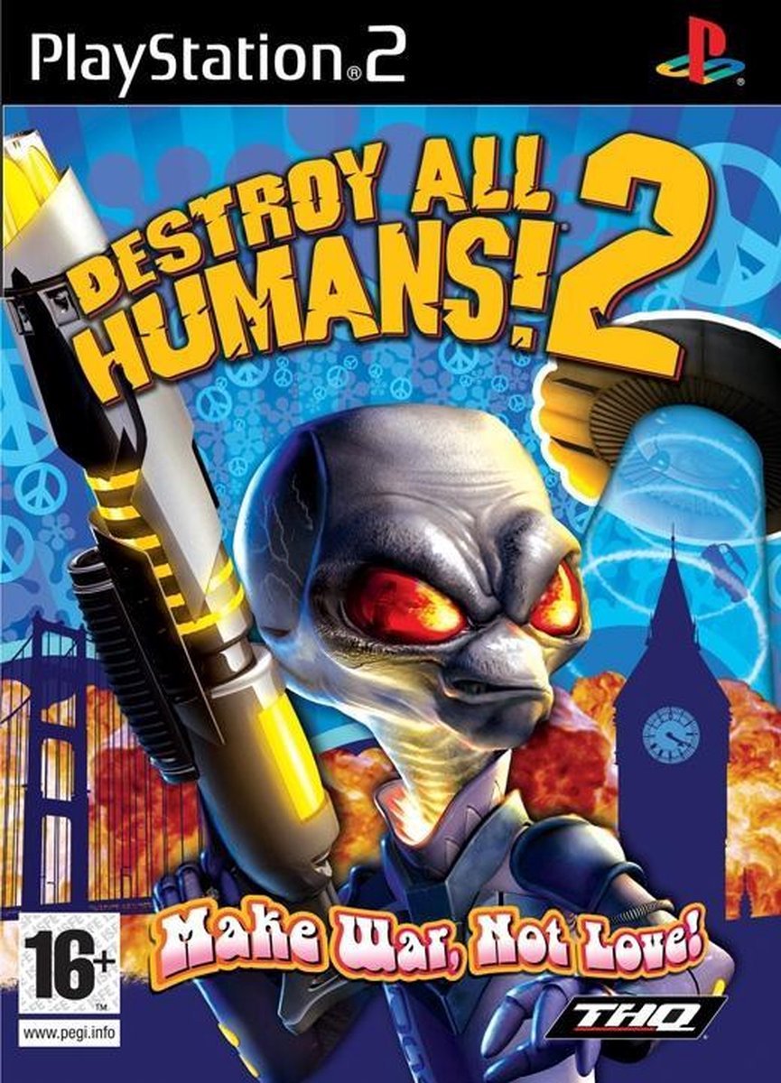 Playstation 2-Destroy All Humans! 2 Tweedehands