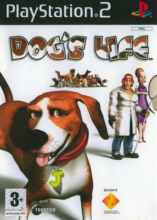 Playstation 2-Dog's Life Tweedehands