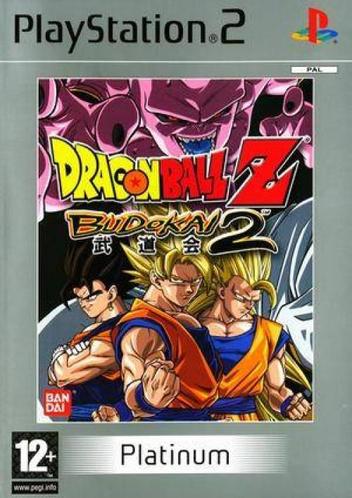 PlayStation 2 Dragon Ball Z Budokai 2, Platinum-uitgave doos voorkant