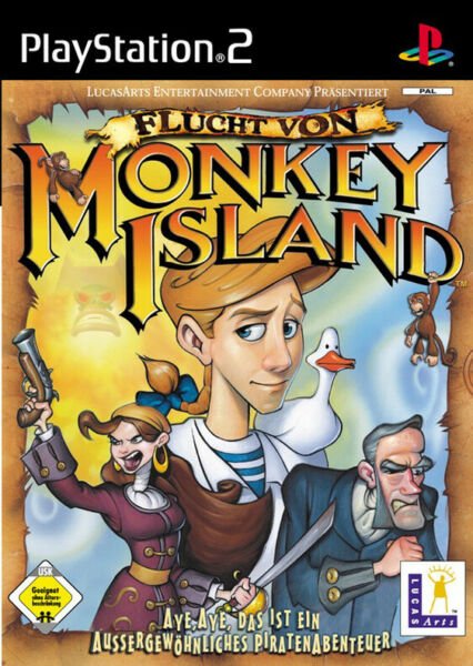 Playstation 2-Escape from Monkey Island Tweedehands