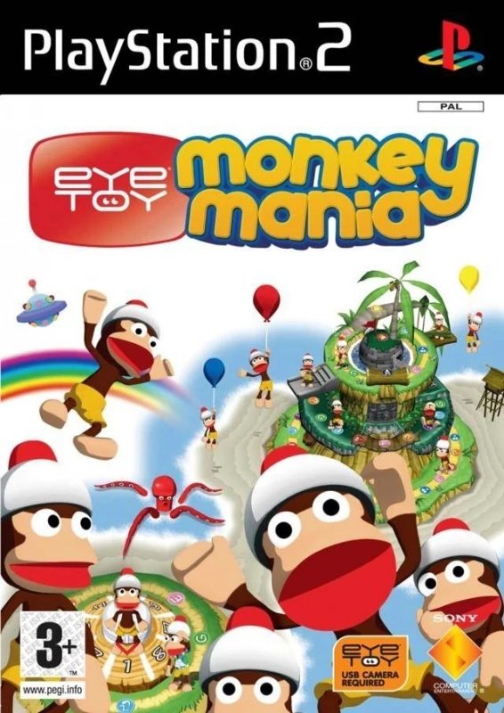 Playstation 2-EyeToy: Monkey Mania Tweedehands