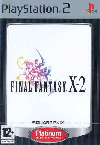 PlayStation 2 Final Fantasy X-2, doos voorkant, Platinum-uitgave