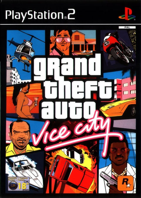 Playstation 2-Grand Theft Auto: Vice City Tweedehands