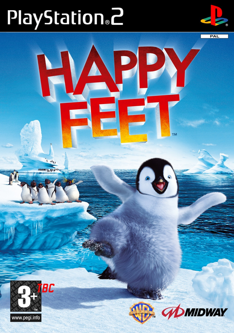 Playstation 2-Happy Feet (Geseald)