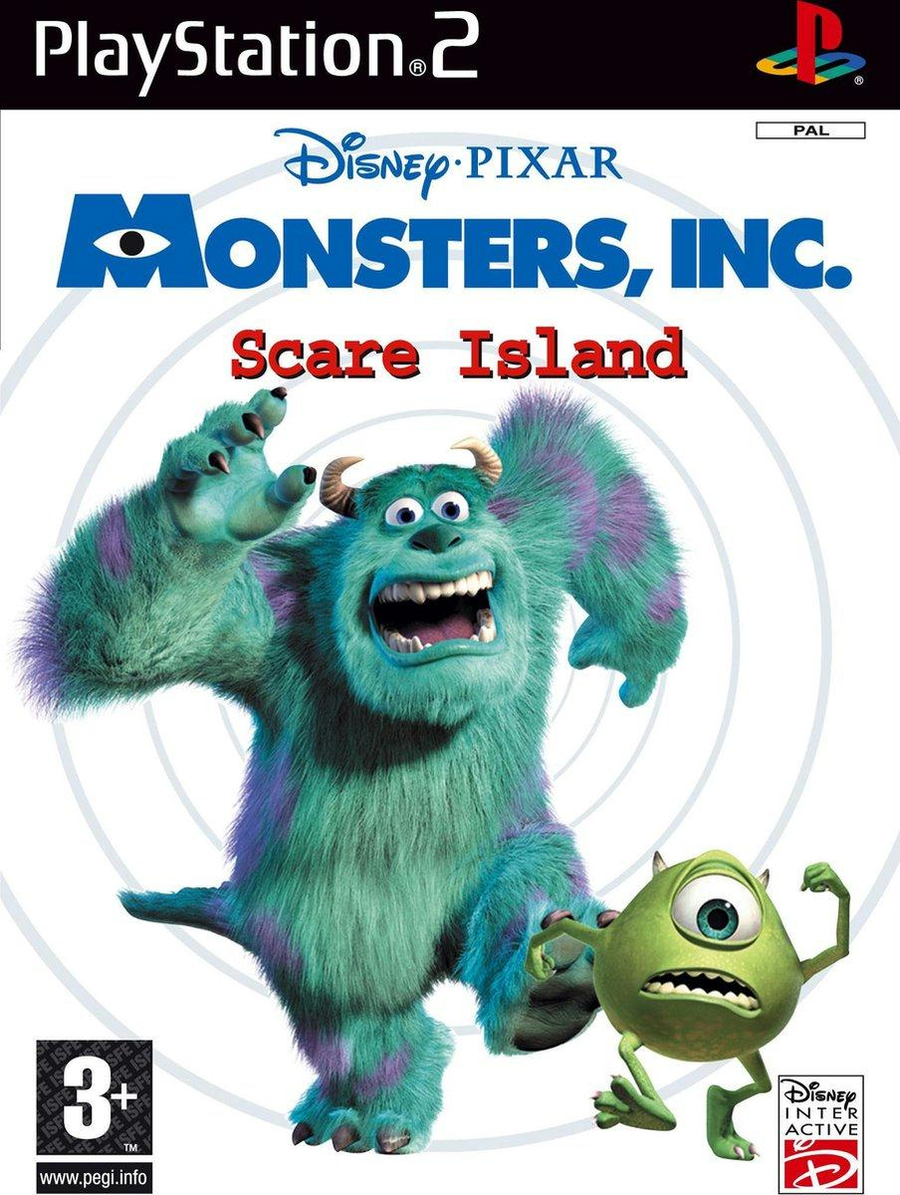 Playstation 2-Monsters en Co.: Schrik Eiland (Geseald)