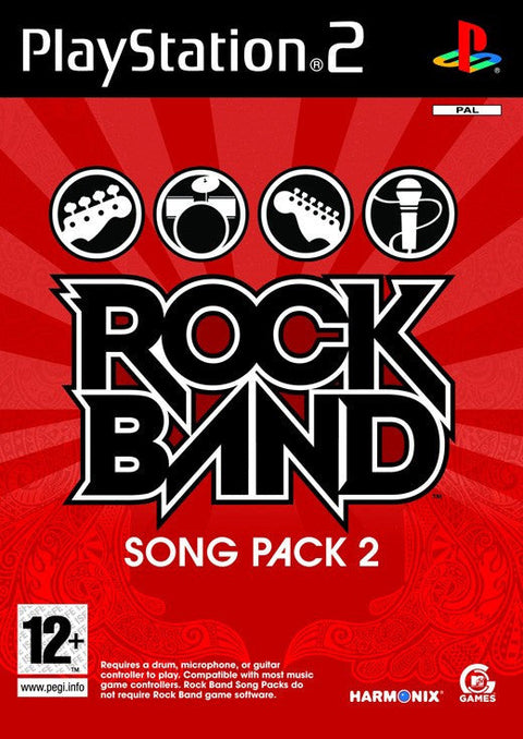 Playstation 2-Rock Band: Song Pack 2 (Geseald)