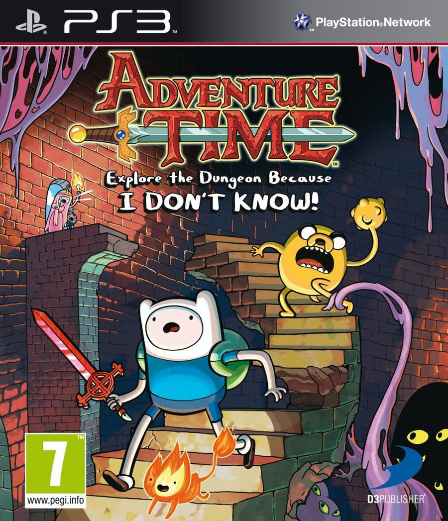 Playstation 3-Adventure Time: Explore the Dungeon Because I Don't Know Tweedehands