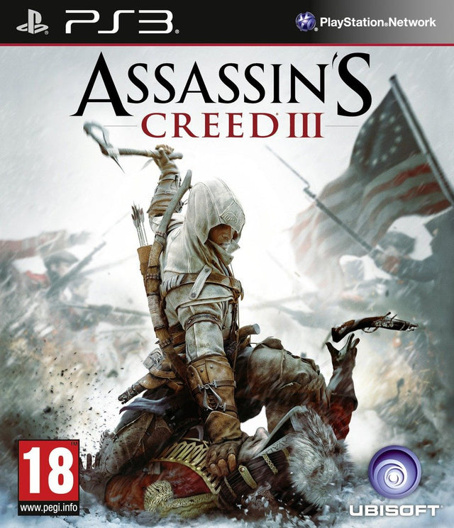 PlayStation 3 Assassin's Creed III, doos voorkant, tweedehands