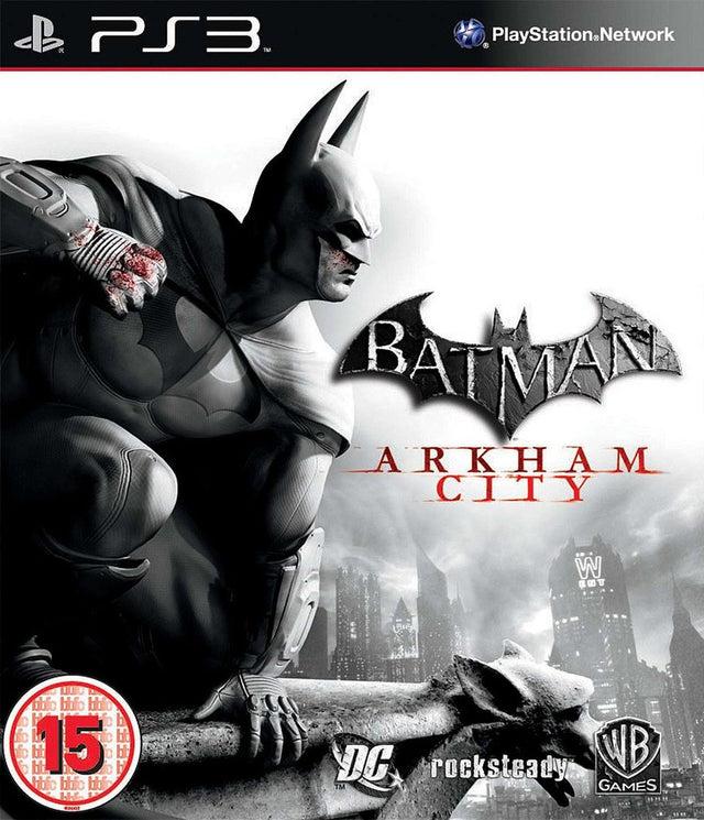 PlayStation 3 Batman Arkham City, doos voorkant, tweedehands