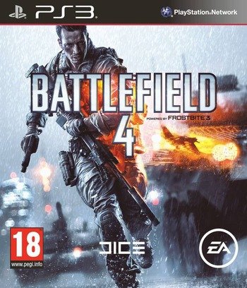PlayStation 3 Battlefield 4, doos voorkant, tweedehands