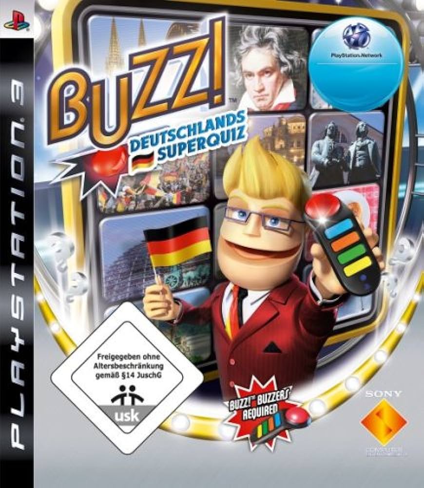 Playstation 3-Buzz! Deutschland Superquiz Tweedehands